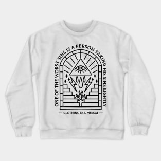 Sins Tee Crewneck Sweatshirt